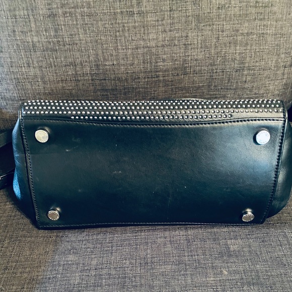 🔴Michael Kors Selma Micro-Stud Leather Satchel - Picture 6 of 8